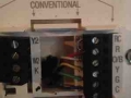 Clean thermostat wire connections