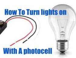 Installing Inside Lights on A Photocell