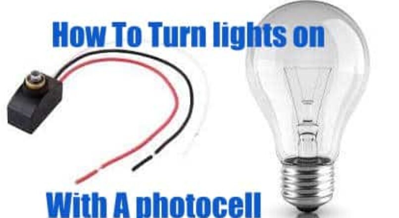 Installing Inside Lights on A Photocell
