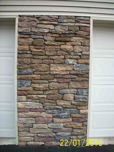 cultured stone install