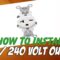 How to install a 220 Volt Outlet
