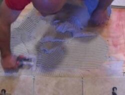 How to install ceramic tile.