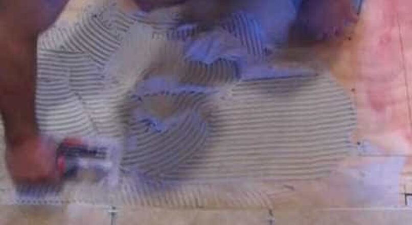 How to install ceramic tile.