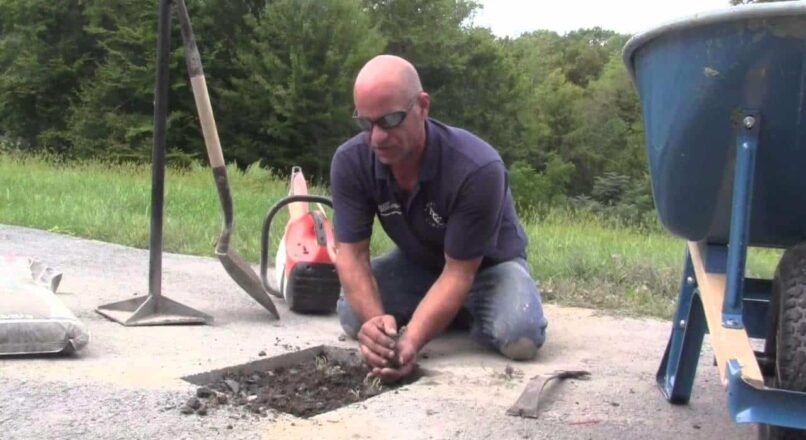How to Patch a Pothole in Blacktop