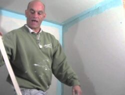 How to Tape Sheetrock by Color Day One