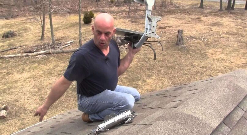 How to Remove a Satellite Dish and seal the holes left behind