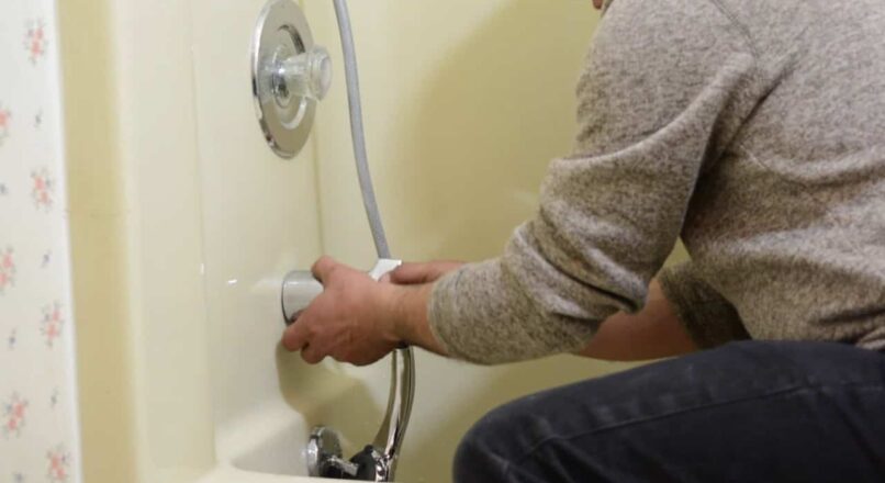 Replacing A BathTub Spout