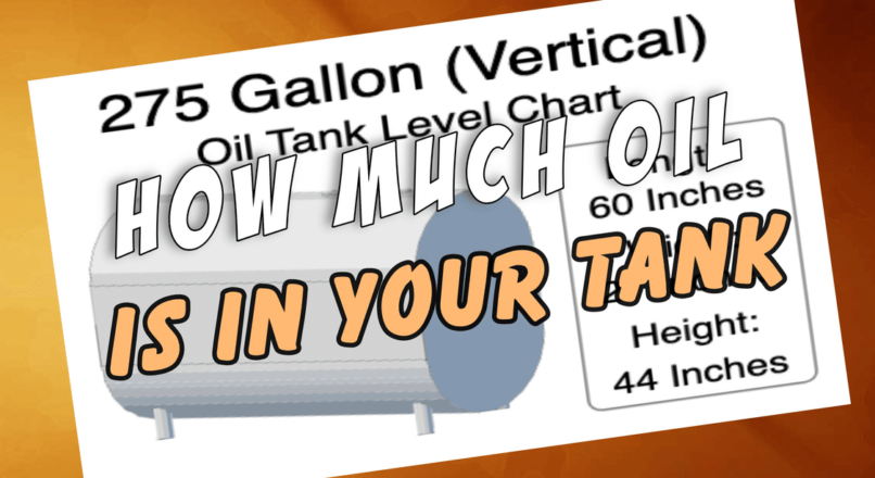 How Much Oil is Your Tank?
